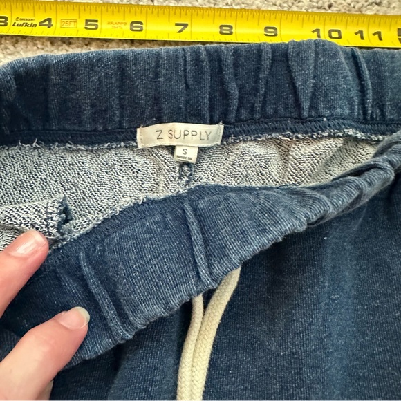 Z Supply Denim Blue Lounge Sweatpants - Picture 6 of 9